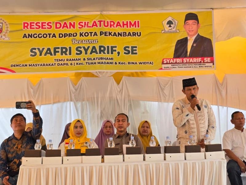 Sekolah Negeri Kurang , Syafri Syarif Bertekad Perjuangkan Aspirasi Warga